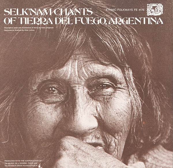 Selk'nam Chants of Tierra del Fuego, Argentina album cover