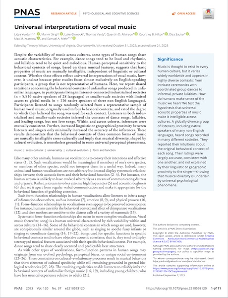 Mutual intelligibility in musical communication